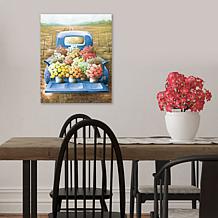 Courtside Market Flowers For Sale 16x20 Canvas Wall Art