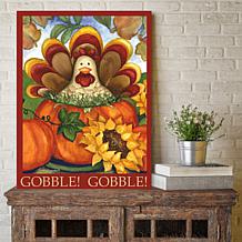 Courtside Market Gobble! Gobble! 8"x10" Board Art