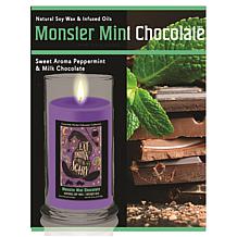 Courtside Market Halloween Eat Drink Scary Mint Choco Soy Wax Candle