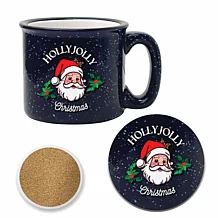 Courtside Market Let's Get Merry II 15 oz Cozy Mug & Coaster Set - 23442471 | HSN