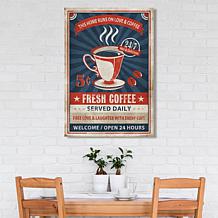 Courtside Market Love and Coffee 18x26 Gallery-Wrapped Canvas