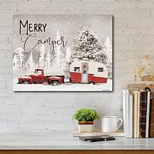Courtside Market Merry Camper 16x20 Canvas Wall Art