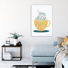 Courtside Market My Cup of Tea 24x36 Gallery-Wrapped Canvas