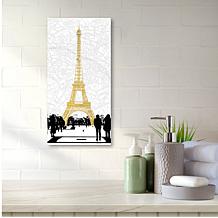 Courtside Market Paris Glam Canvas Wall Art - 24" x 48"