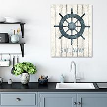 Courtside Market Sail Away 16x20 Canvas Wall Art