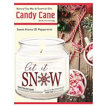 Courtside Market Soy Candle w/ Essential Oils + Glass Lid- Let it Snow