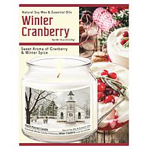Courtside Market Soy Candle w/ Essential Oils + Lid - Christmas Chapel