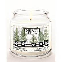 Courtside Market Soy Candle w/ Essential Oils + Lid - Merry Christmas