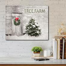 Courtside Market Tree Farm 20x24 Canvas Wall Art