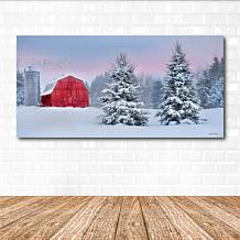 Courtside Market Tree Farm 24x48 Canvas Wall Art