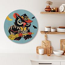 Courtside Market Trick or Treat 15"x 15" Circular Panel