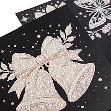 Craft Buddy Crystal & Pearl Art Greeting Cards