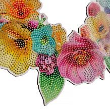 Craft Buddy Crystal Art 14.5" Spring Wreath Kit