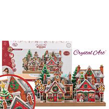 Craft Buddy Crystal Art 3D Scene Mistletoe Lane