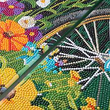 Craft Buddy Crystal Art Bicycle Garden Canvas Triptych