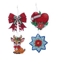 Craft Buddy Crystal Art Christmas Decorations and Tags