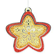 Craft Buddy Crystal Art Christmas Ornaments
