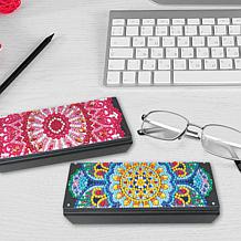 Craft Buddy Crystal Art Eyeglass Case Kit - Set of 2