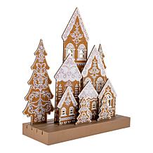 Craft Buddy Crystal Art Gingerbread Lane 3D Scene Kit