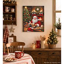 Craft Buddy Crystal Art Santa Claus Canvas Kit 