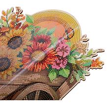 Craft Buddy Crystal Art Sunflower Wagon Kit