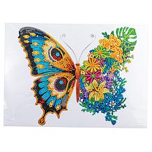 Craft Buddy Crystal Art Wall Stickers - Butterflies