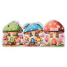 Craft Buddy Paper Craft Fairy Mushroom House Card Set