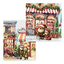 Craft Buddy Sweet Village Papercrafting Holiday Card