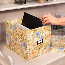 Crafter's Companion 12.5" Patterned Storage Box