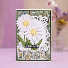 Crafter's Companion 3 Sets Layered Floral Dies - Daisy, Peony and Lily