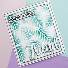 Crafter's Companion Art Elements Stamp, Die and Stencil Set