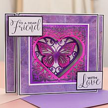 Crafter's Companion Butterfly and Bee Fancy Frame Create-A-Card Dies