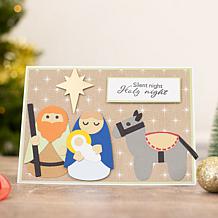 Crafter's Companion Christmas Nativity Applique Multi-Craft Die Set