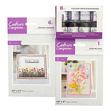 Crafter's Companion Color Creation Powder, Stamp and Mask Kit