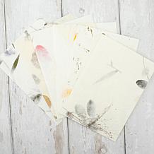 Crafter's Companion Floral Handmade Paper - 24 Sheets