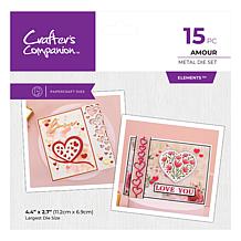 Crafter's Companion Heart Die Set