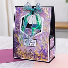 Crafter's Companion Light Distressed Damask 12" x 12" Paper Pad