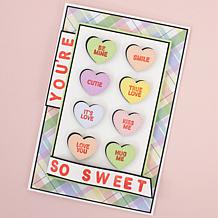 Crafter's Companion Love Heart Stamp and Die Kit