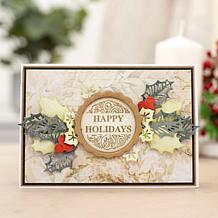 Crafter's Companion Nature's Garden Holly and Ivy Holiday Craft Kit