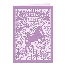 Crafter's Companion Non-Traditional Create-a-Card Unicorn Die Set