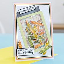 Crafter's Companion Pasta La Vista Stamp & Die Collection