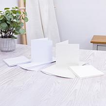 Crafter's Companion Pearl Card Blanks and Envelopes - Set of 80