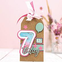 Crafter's Companion Shaker Number Stamp and Die Set