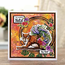 Crafter's Companion Sheena Garden Visitors Stamp & Die Set - Fox