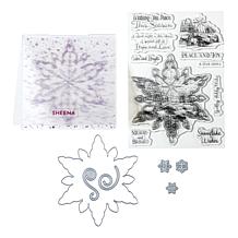 Lavinia - Snowflakes (small) - Clear Polymer Stamp