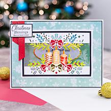 Crafter's Companion Top and Bottom Holiday Edge Dies Set