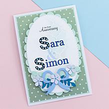 Crafter's Companion Touch of Sparkle Alphabet Craft Kit