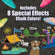 Crayola Washable Sidewalk Chalk - 64 Colors Incl. 8 W/Special Effects