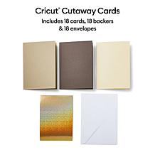 Cricut Cutaway Cards R10 - Neutrals Sampler