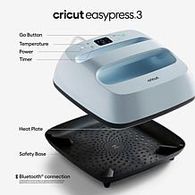 Cricut EasyPress™ 3 in 9" x 9" Size with Mat and Printable Iron-Ons